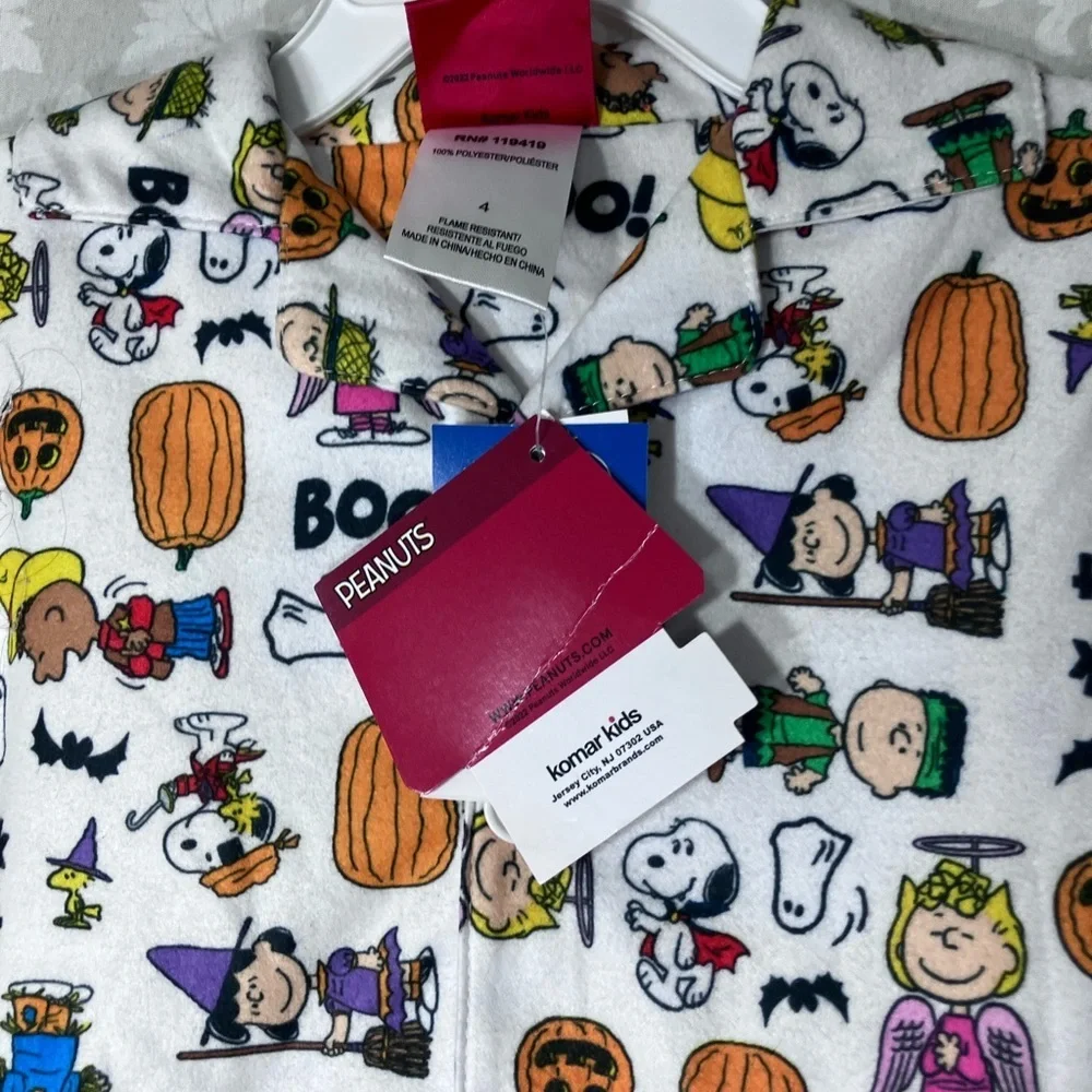 Peanuts Halloween Pajama Set